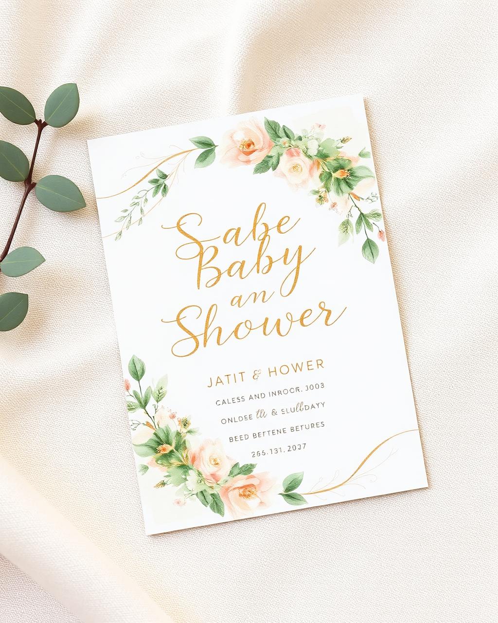 Baby Shower Invitation